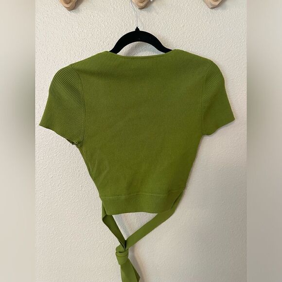 Wilfred Free All Tied Up Short Sleeve Sweater - Picture 5 of 5